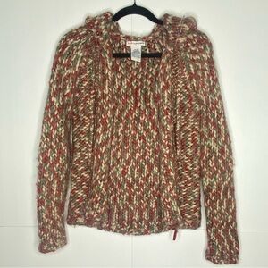 Mac & Jacenergee Chunky Knit Hooded Sweater | Women’s M